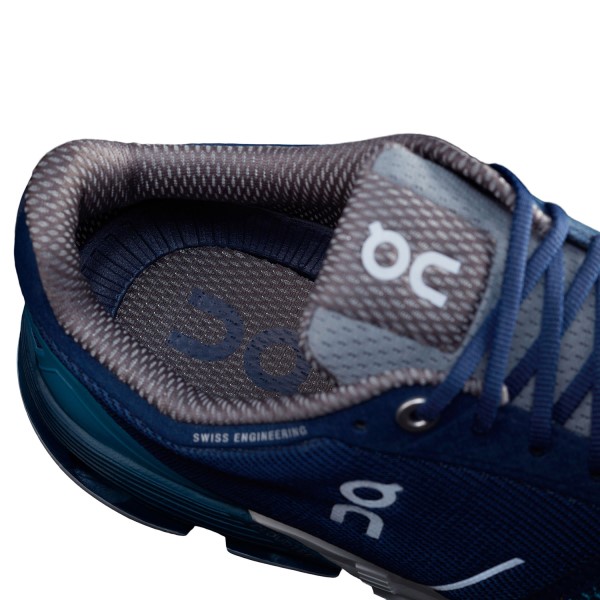 On Cloudflyer Classic - Womens Running Shoes - Storm/White