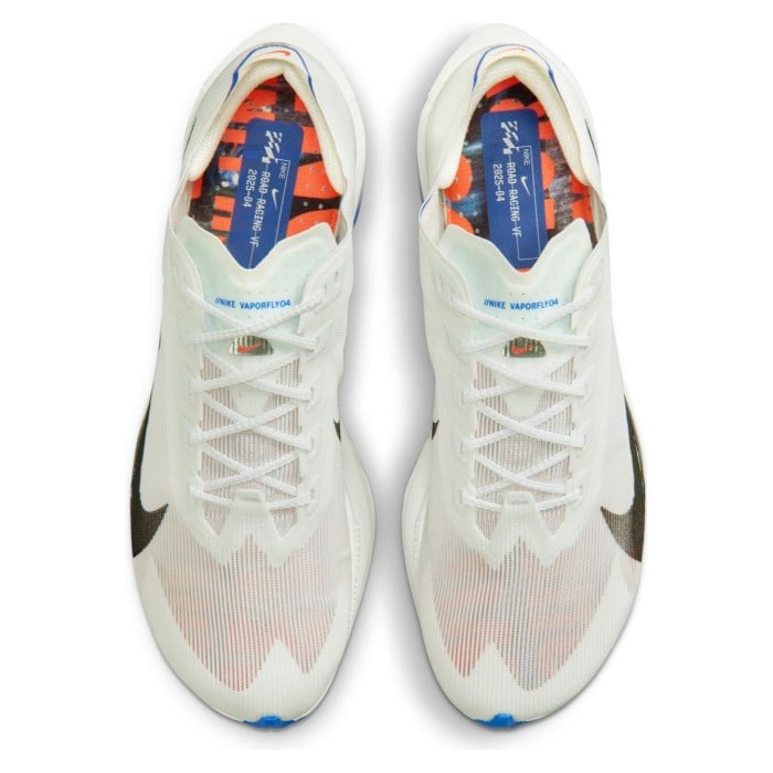 Nike ZoomX Vaporfly 4 CM - Unisex Racing Shoes - White/Black/Racer Blue/Silt Red - image 3