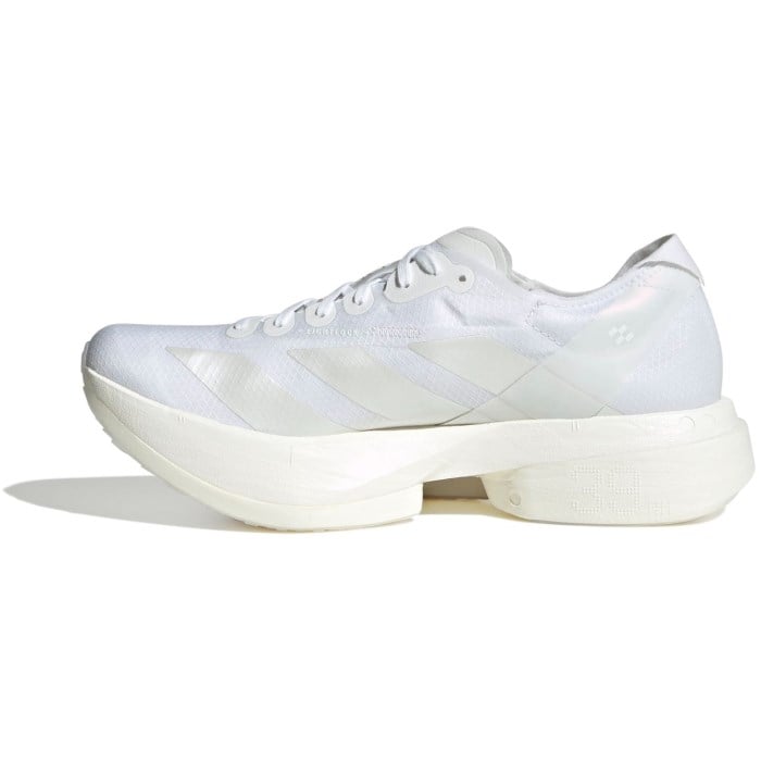 adidas Adizero Adios Pro 4 - Womens Racing Shoes - Cloud White/Zero Metallic/Crystal White