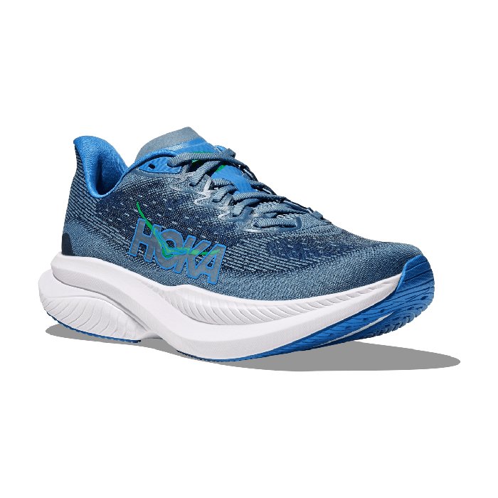 Hoka Mach 6 - Mens Running Shoes - Downpour/Thunder Cloud