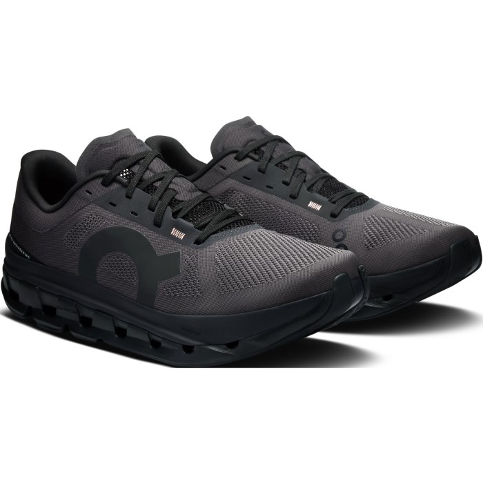 On Cloudflow 5 - Mens Running Shoes - Black/Black