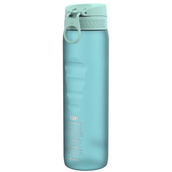 Ion8 Quench Motivator BPA Free Sports Water Bottle - 1000ml - Sonic Blue
