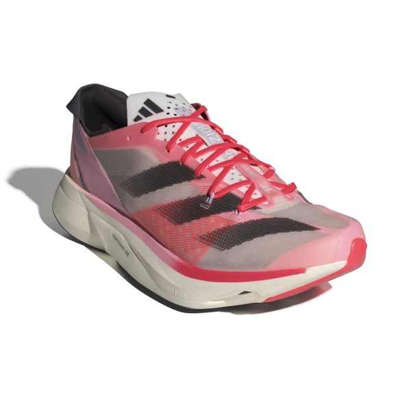 adidas Adizero Adios Pro 3 - Mens Road Racing Shoes - Pink Spark/Aurora Metallic/Sandy Pink