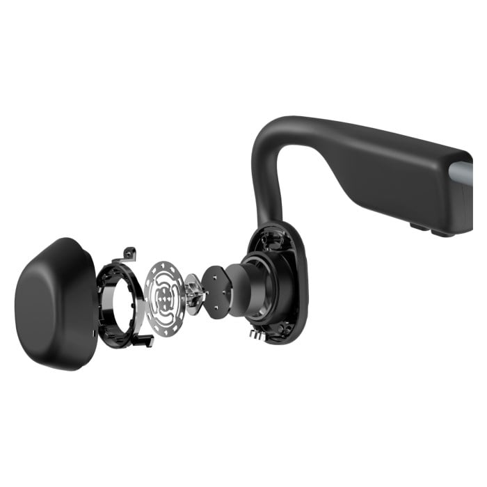 Shokz OpenMove Wireless Bluetooth Bone Conduction Headphones - Slate Grey - image 3