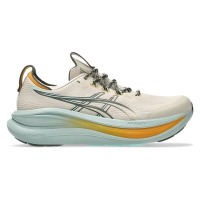 Asics Gel Nimbus 28 TR - Mens Trail Running Shoes - Simply Taupe/Ocean Haze