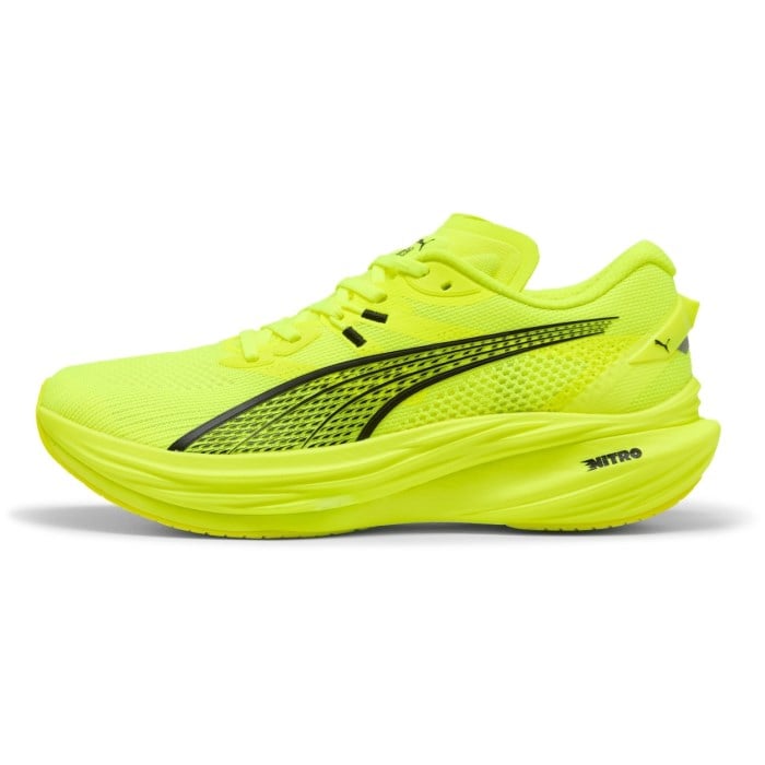 Puma Deviate Nitro 3 - Mens Running Shoes - Yellow Alert/Puma Black