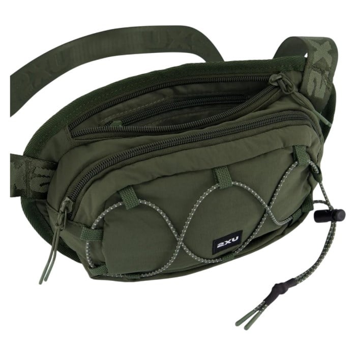 2XU Unisex Motion Cross Body Bag - Hunter Green/Harbour Mist - image 3