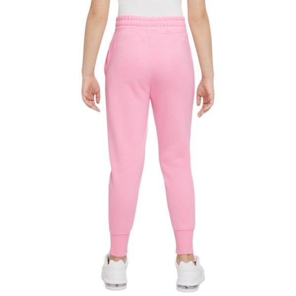 Nike Sportswear Club French Terry Kids Girls Track Pants - Medium Soft Pink/White