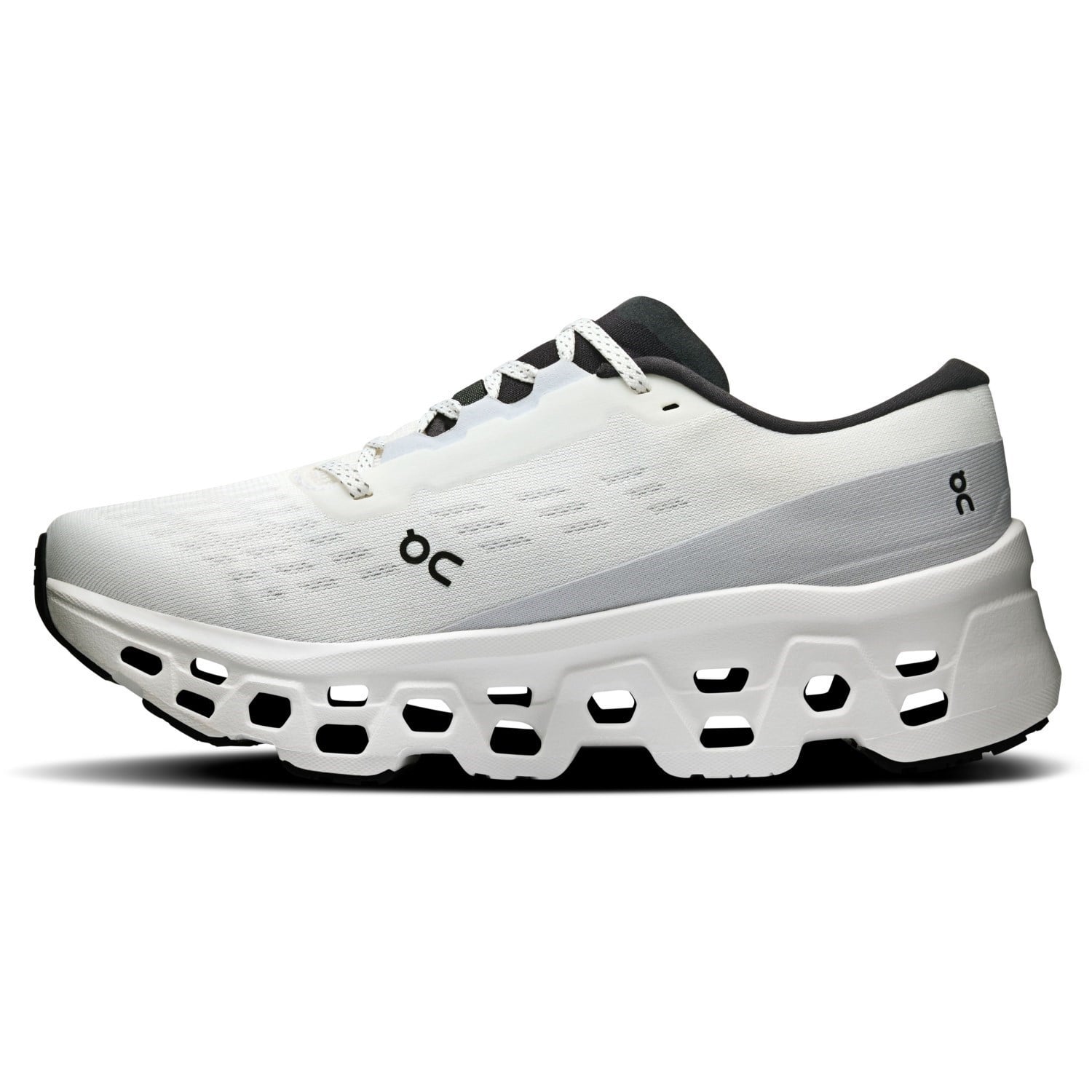 On Cloudmonster 3 - Womens Running Shoes - White/White