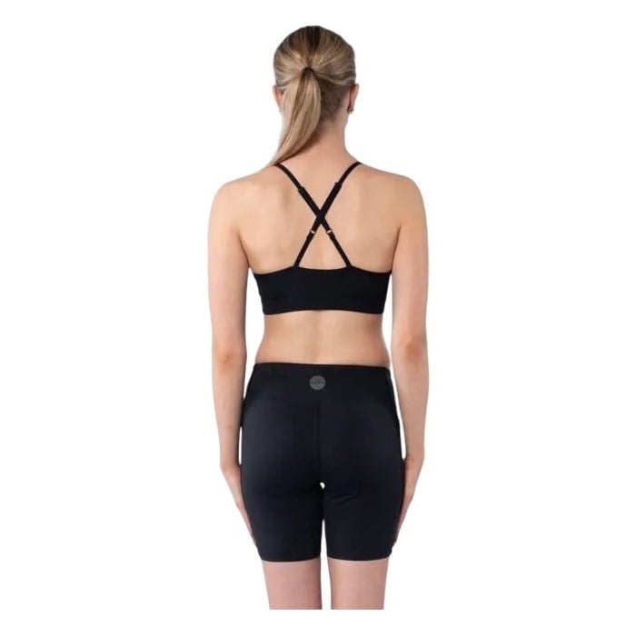Sub4 Womens Action Mid Thigh Tights - Black