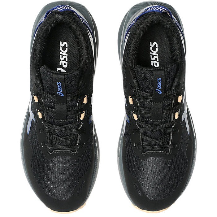 Asics Pre Venture 11 GS - Kids Trail Running Shoes - Black/Asics Blue