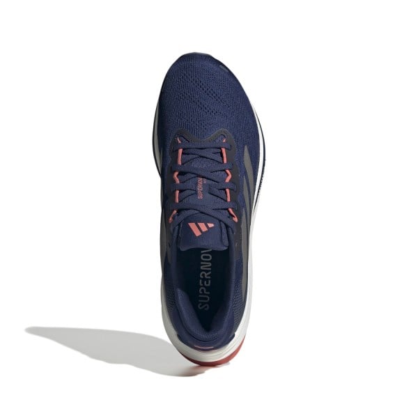 Adidas Adizero Supernova Rise 2 - Mens Running Shoes - Dark Blue/Iron Metallic/Preloved Scarlet