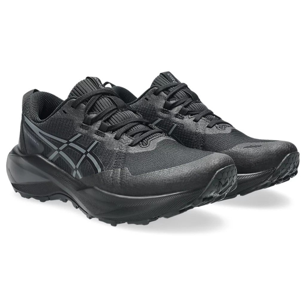 Asics Gel Venture 11 - Womens Trail Running Shoes - Black/Carrier Grey