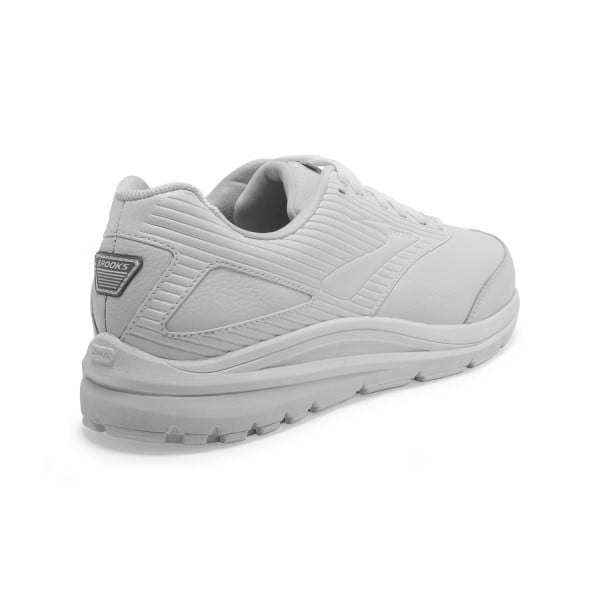 Brooks Addiction Walker 2 Leather - Mens Walking Shoes - White