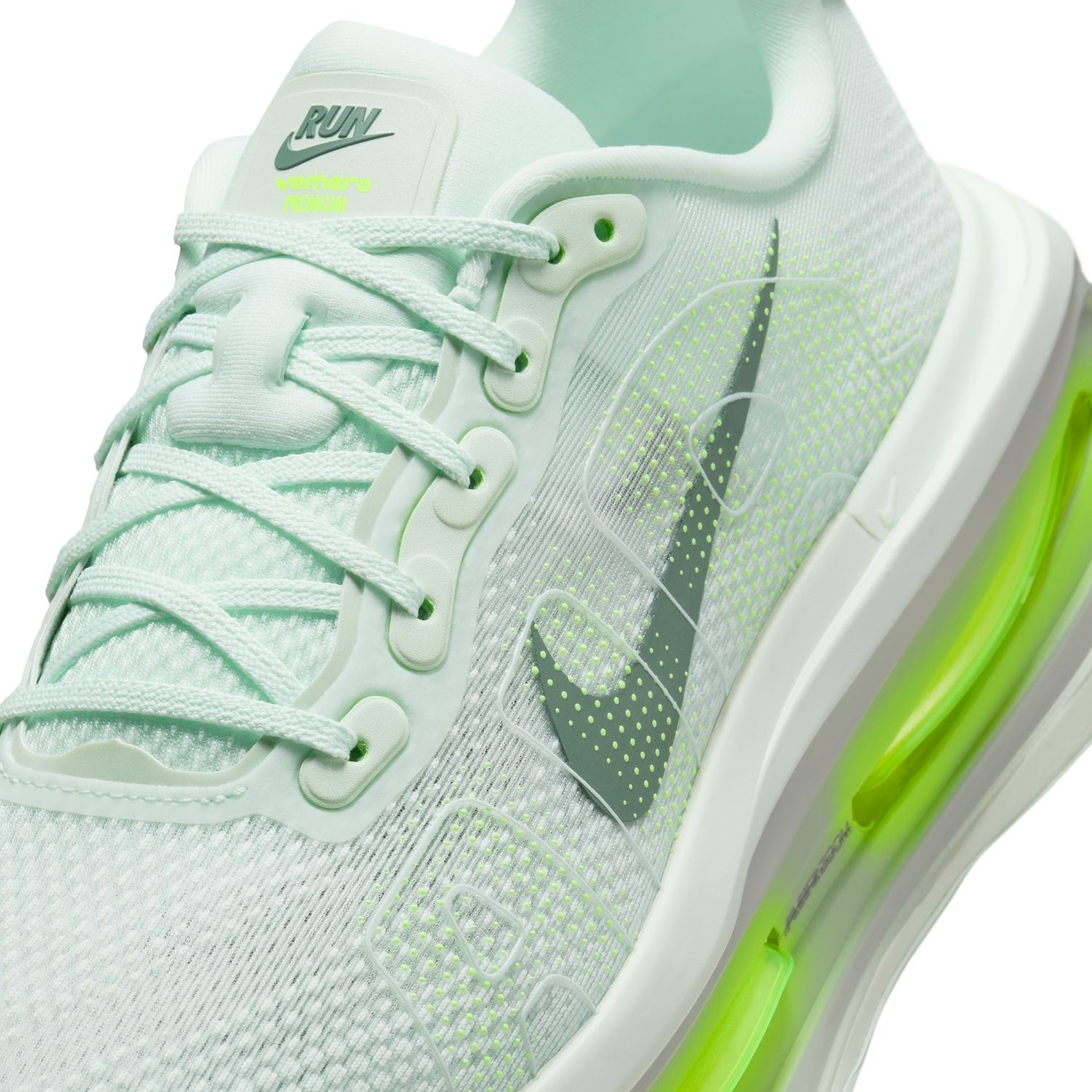 Nike Vomero Premium - Mens Running Shoes - Barely Green/Clay Green/Volt/Barely Volt/Volt