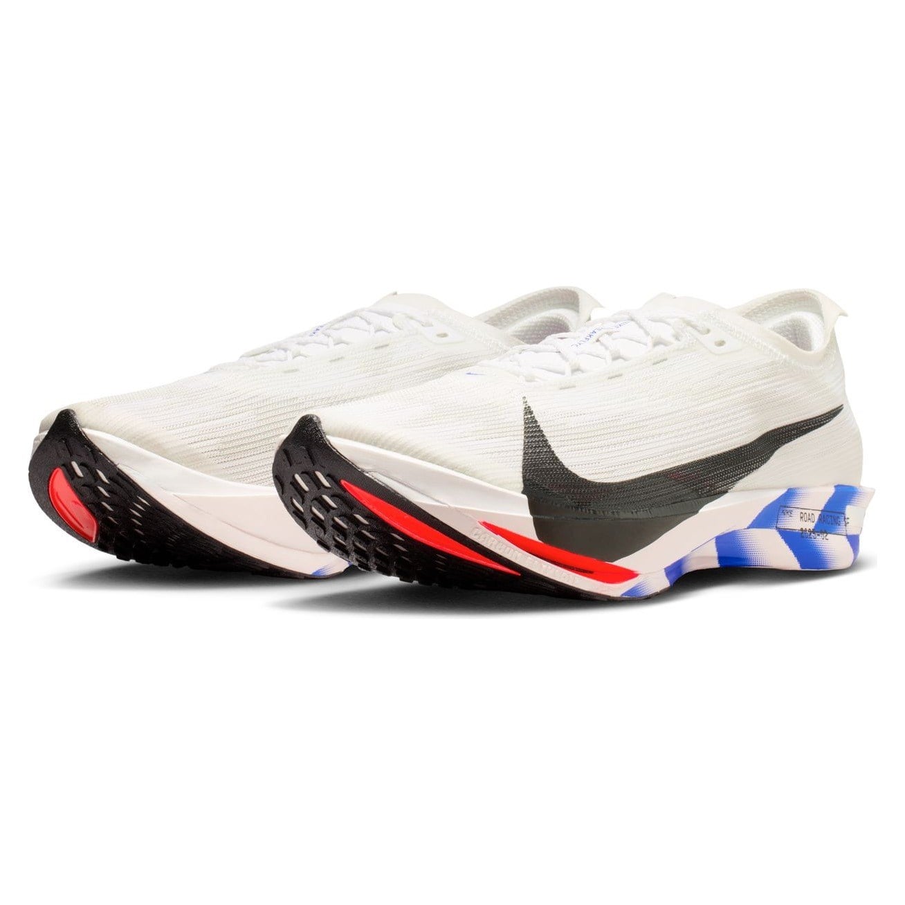 Nike Streakfly 2 CM - Mens Racing Shoes - White/Black/Racer Blue/Bright Crimson - image 7
