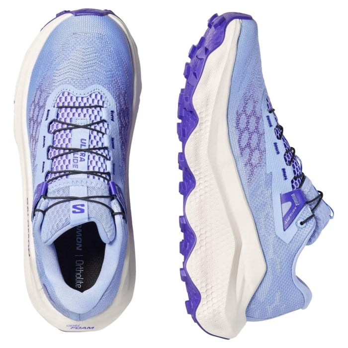 Salomon Ultra Glide 4 - Womens Trail Running Shoes - Brunnera Blue/Vanilla Ice/Deep Blue