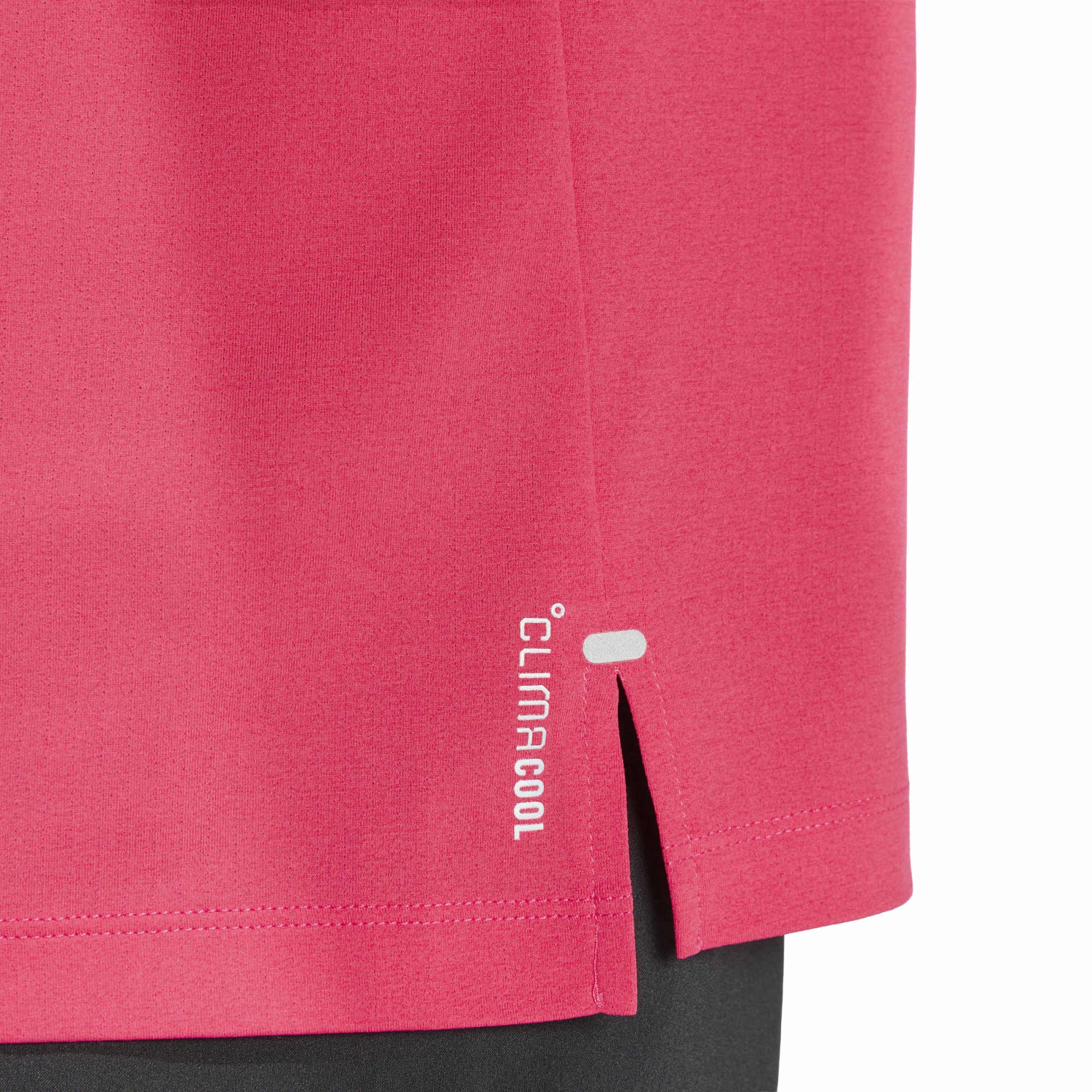 adidas ADI365 Climacool Mens Running T-Shirt - Power Pink - image 4