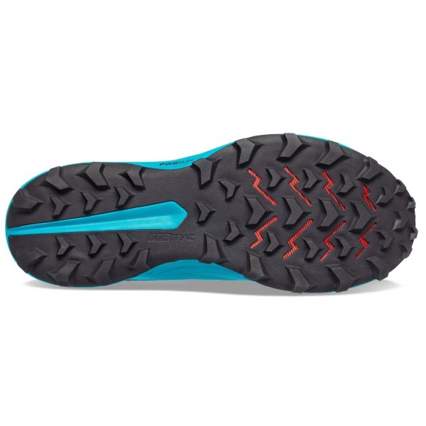 Saucony Peregrine 13 - Mens Trail Running Shoes - Agave/Basalt