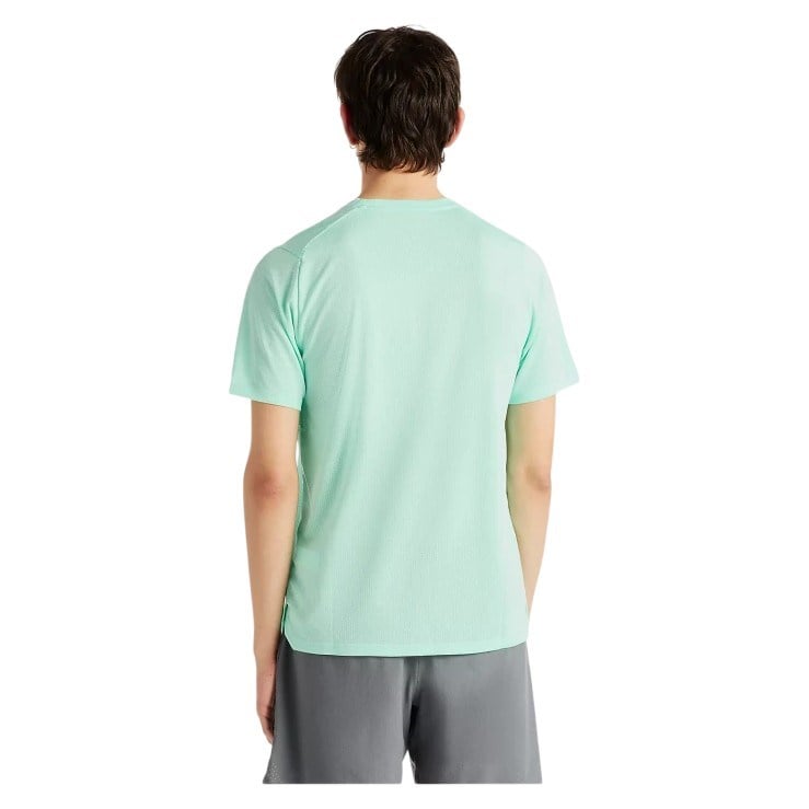 New Balance Athletics Mens Running T-Shirt - Bright Mint - image 2