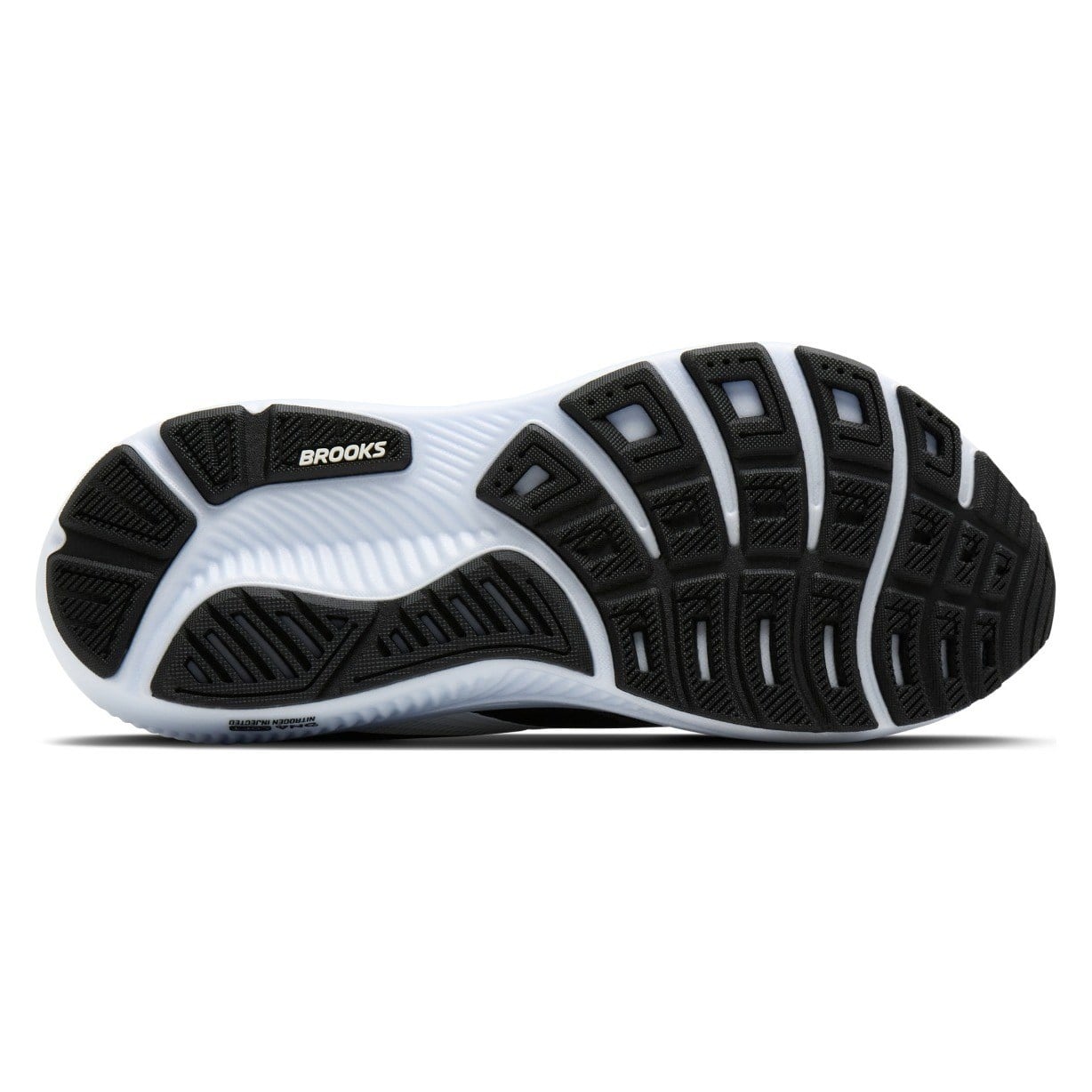 Brooks Ghost 18 - Womens Running Shoes - Black/Grey/White