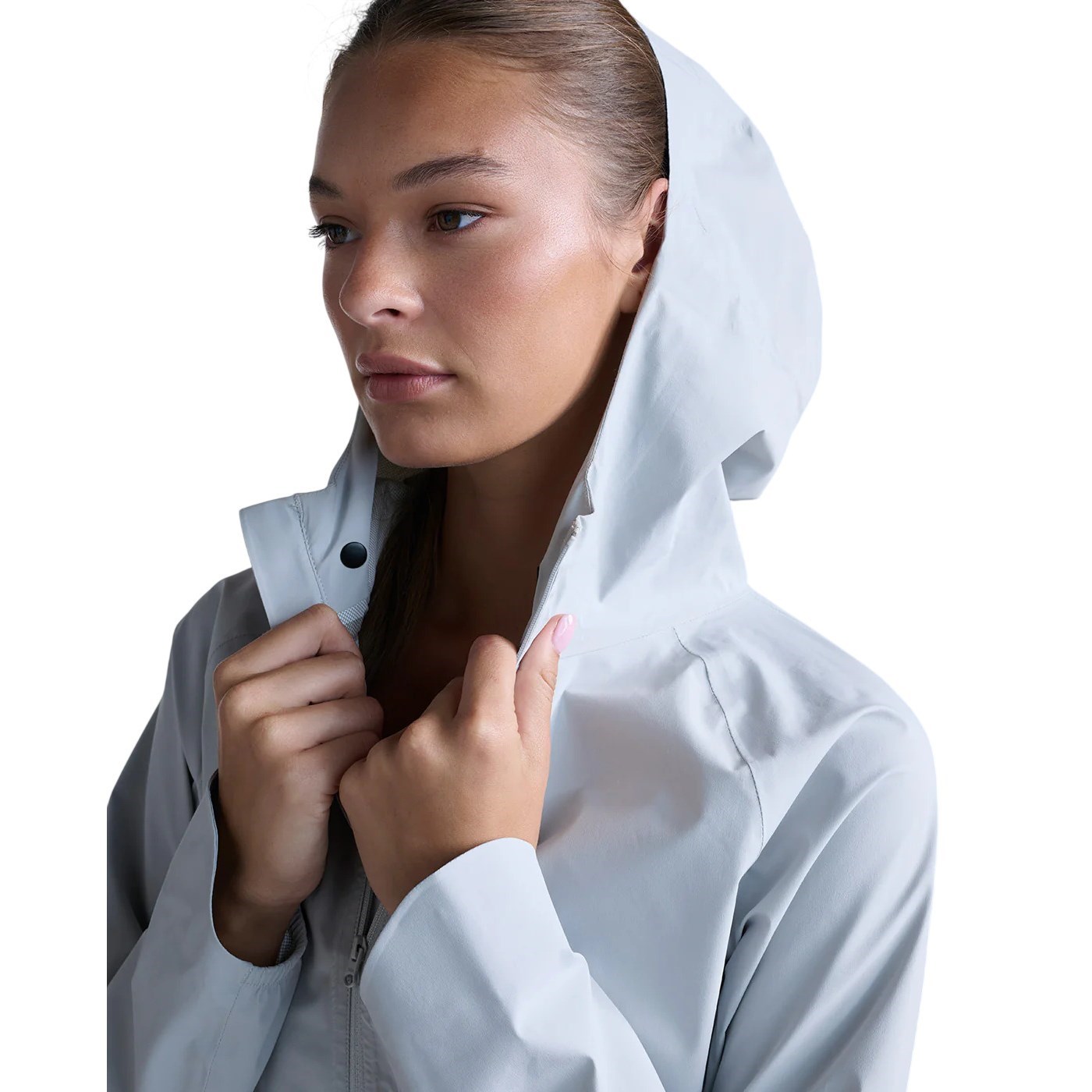 2XU Ignition Shield Womens Waterproof Jacket - Harbor Mist/Silver Reflective