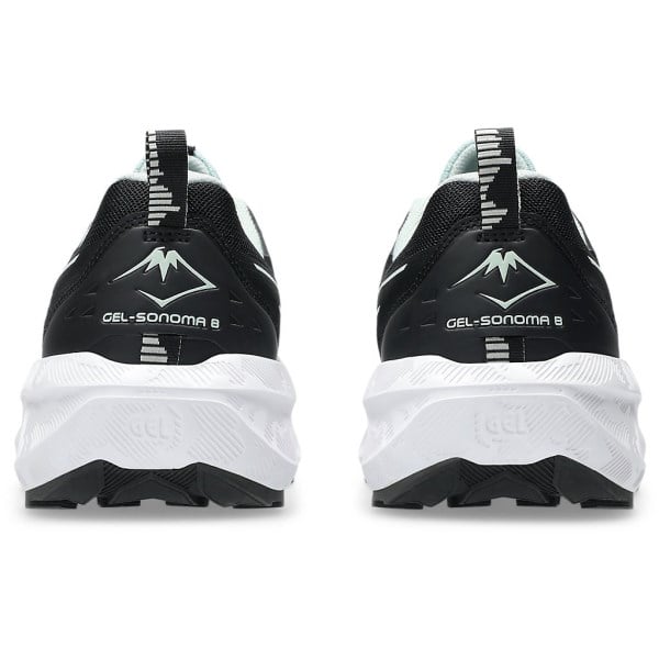 Asics Gel Sonoma 8 - Mens Trail Running Shoes - Black/Lake Grey