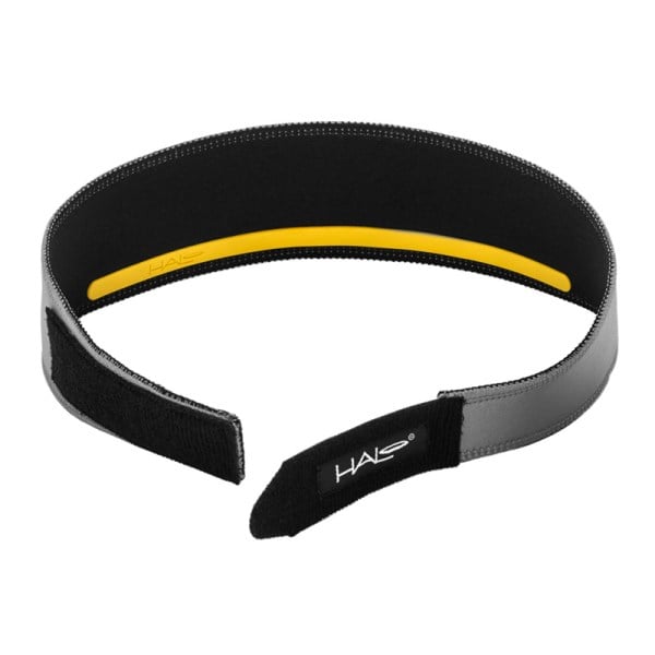 Halo V Velcro Illuminator - Reflective SweatBlock Headband - Reflective Silver