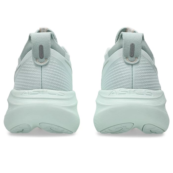 Asics Gel Nimbus 27 - Womens Running Shoes - Pure Aqua/White