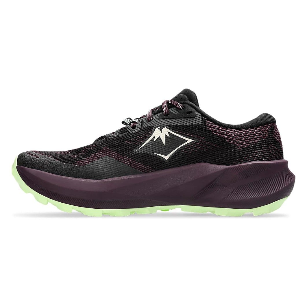 Asics Trabuco 14 - Womens Trail Running Shoes - Black/Dark Aubergine - image 2