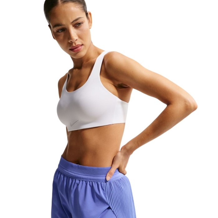 Nike AeroSwift Mid-Rise 3 Inch Womens Running Shorts - Sapphire/Black/White/Black