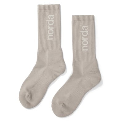 Norda Retro - Unisex Crew Socks - Grey