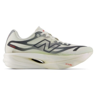 New Balance FuelCell Supercomp Elite v6 - Womens Racing Shoes - Grey Matter/Neo Flame