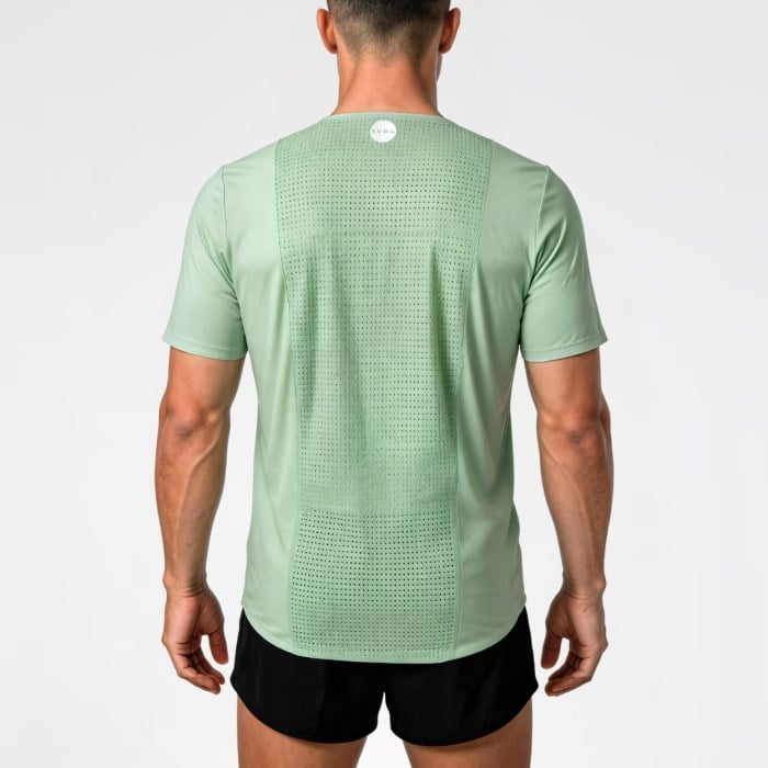 SUB4 Elite Mens Running T-Shirt - Spring Green