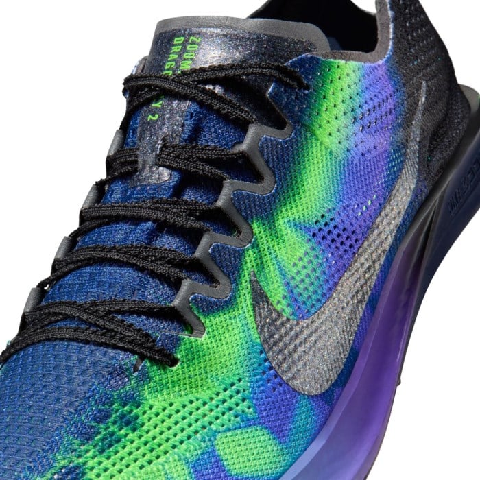 Nike ZoomX Dragonfly 2 GLAM - Unisex Long Distance Track Spikes - Fierce Purple/Black/Electric Green
