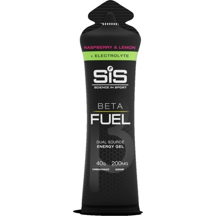 SIS Beta Fuel + Electrolyte Energy Gel - 60ml - Raspberry & Lemon