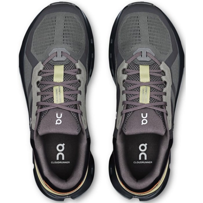 On Cloudrunner 2 - Mens Running Shoes - Rock/Tangerine