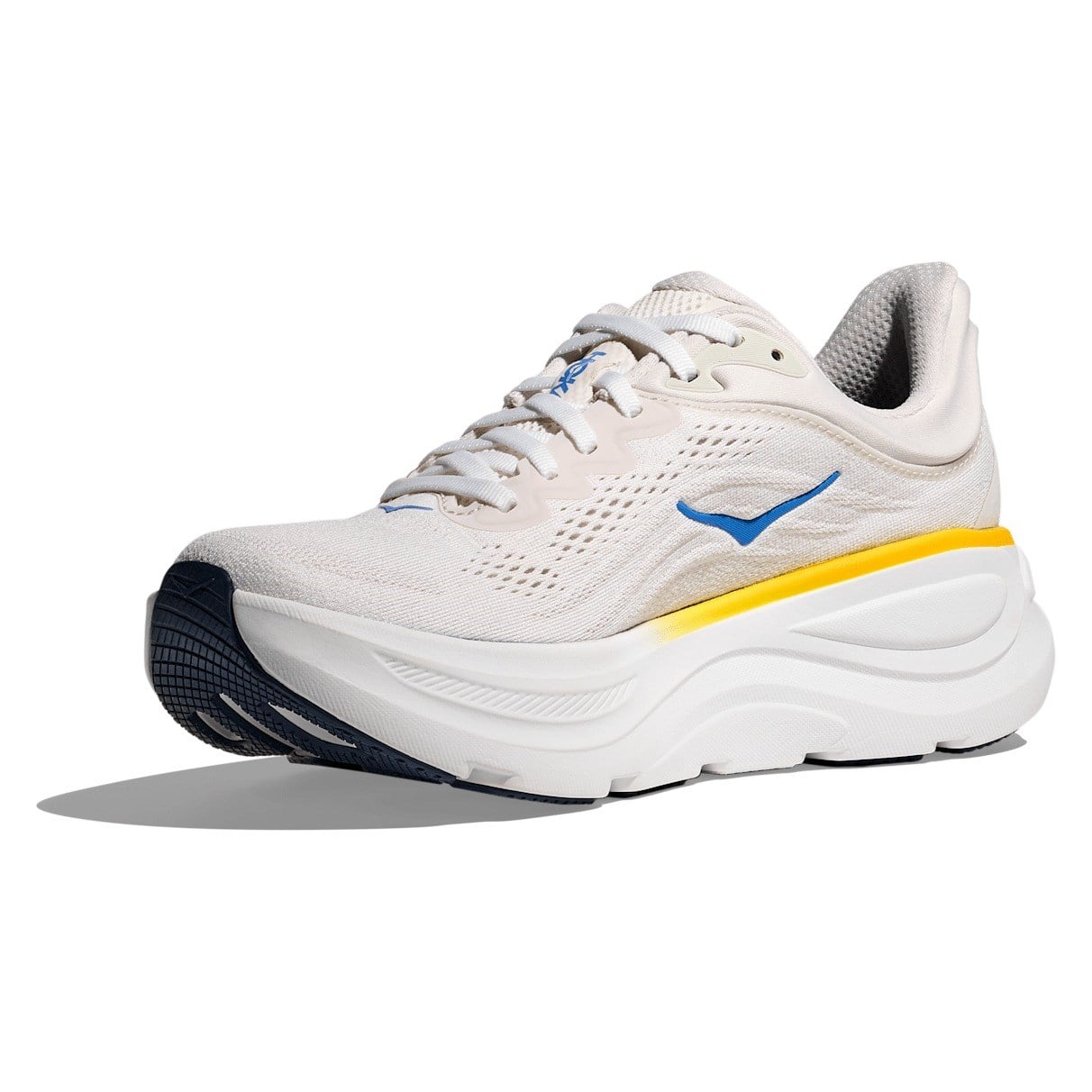 Hoka Bondi 9 - Womens Running Shoes - White/Grout - image 6