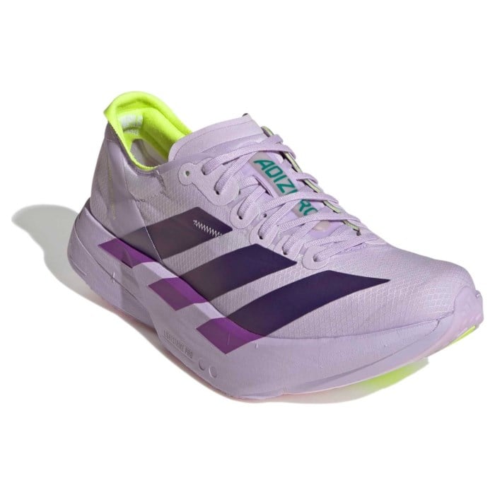 adidas Adizero Adios Pro 4 - Womens Racing Shoes - Purple Tint/Solar Purple/Signal Green - image 6