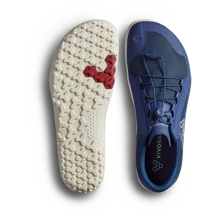 Vivobarefoot Primus Trail 3.5 FG - Mens Trail Running Shoes - Insignia Blue