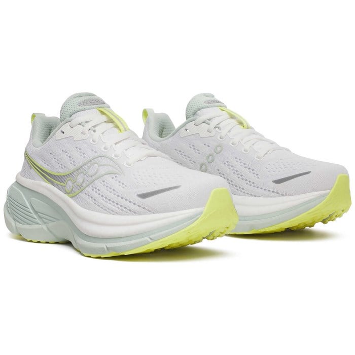 Saucony Hurricane 25 - Womens Running Shoes - White/Mist