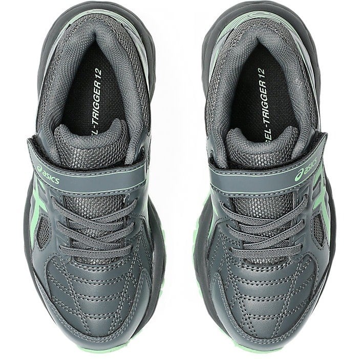 Asics Gel Trigger 12 TX PS - Kids Cross Training Shoes - Steel Grey/Menthol