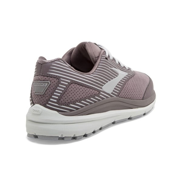 Brooks Addiction Walker 2 Suede - Womens Walking Shoes - Shark/Alloy/Oyster