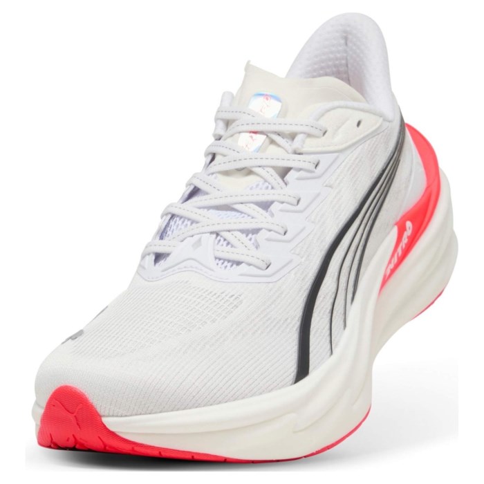 Puma Deviate Nitro 4 - Mens Running Shoes - White/Ultra Red - image 4