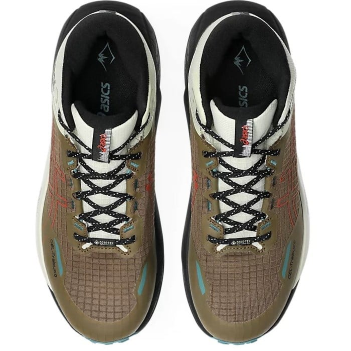 Asics Gel Trabuco MT GTX - Mens Hiking Shoes - Clay Canyon/Spice Latte - image 3
