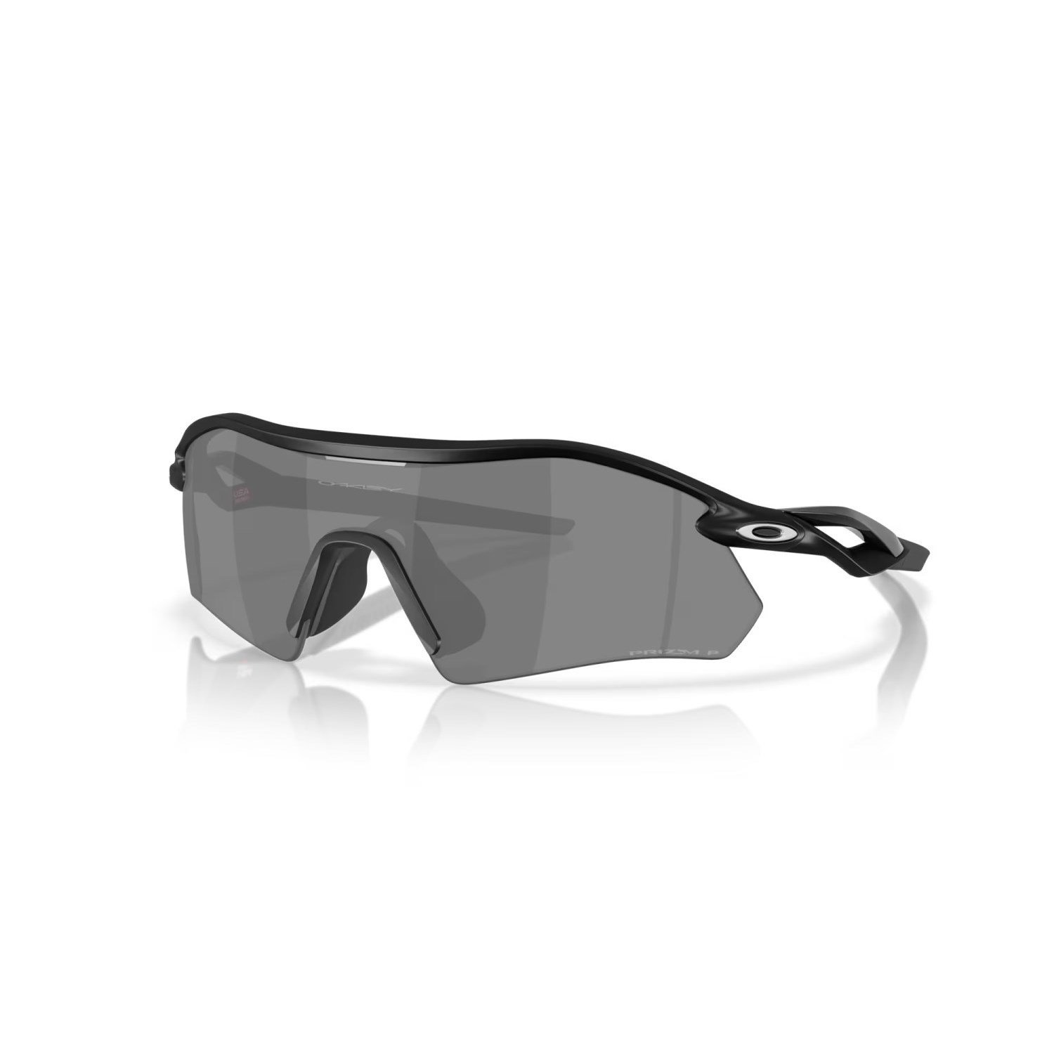 Oakley Radar Plate Polarized - Unisex Sunglasses - Matte Black/Prizm Black