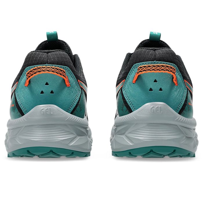 Asics Gel Venture 10 - Mens Trail Running Shoes - Black/Rainy Lake