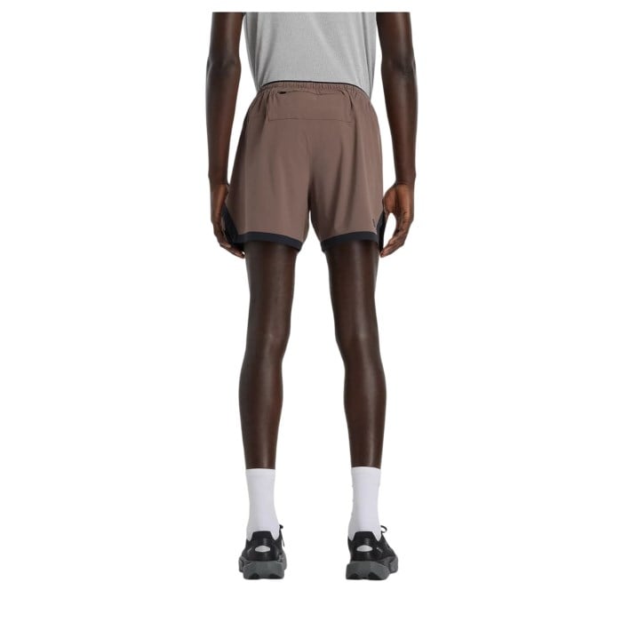 New Balance RC Essential 5 Inch Mens Shorts - Cortado/Slate Grey