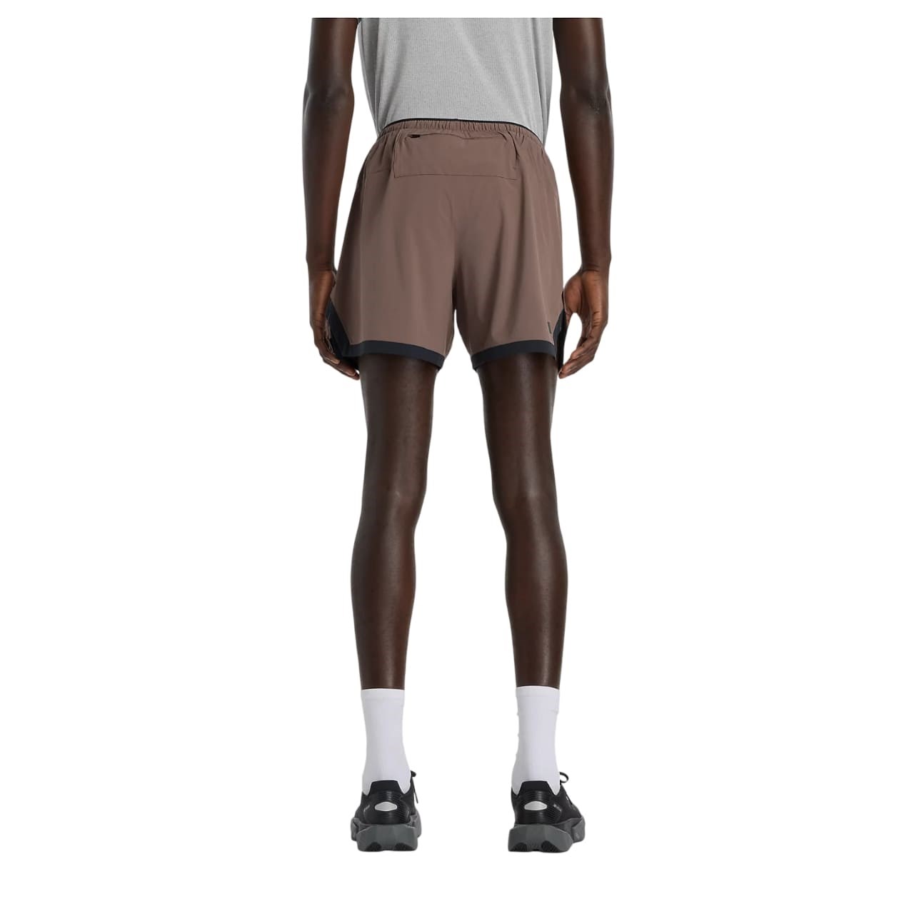 New Balance RC Essential 5 Inch Mens Shorts - Cortado/Slate Grey