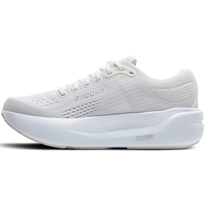 Brooks Ghost Max 3 - Womens Running Shoes - White/White